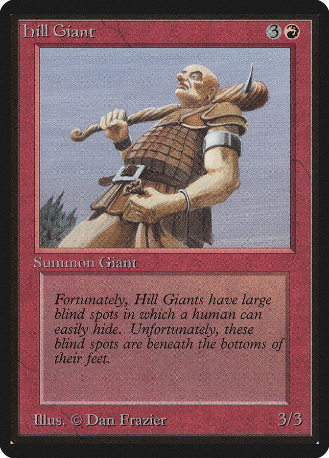 Hill Giant [Beta Edition] | Golgari Games