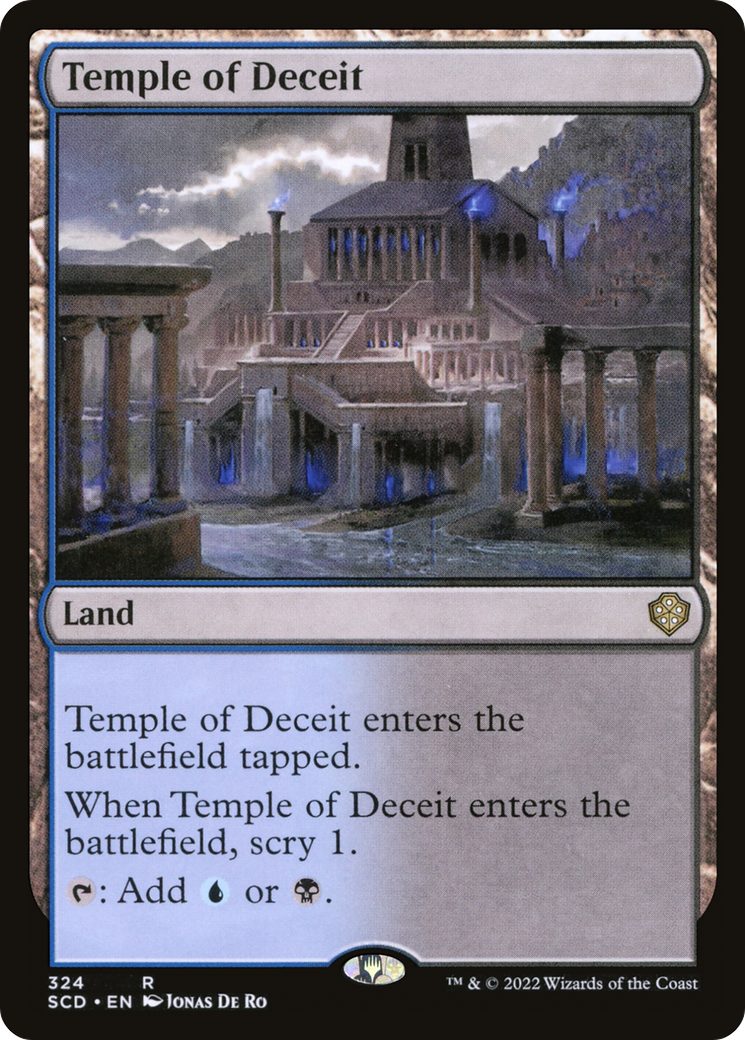 Temple of Deceit [Starter Commander Decks] | Local Legends