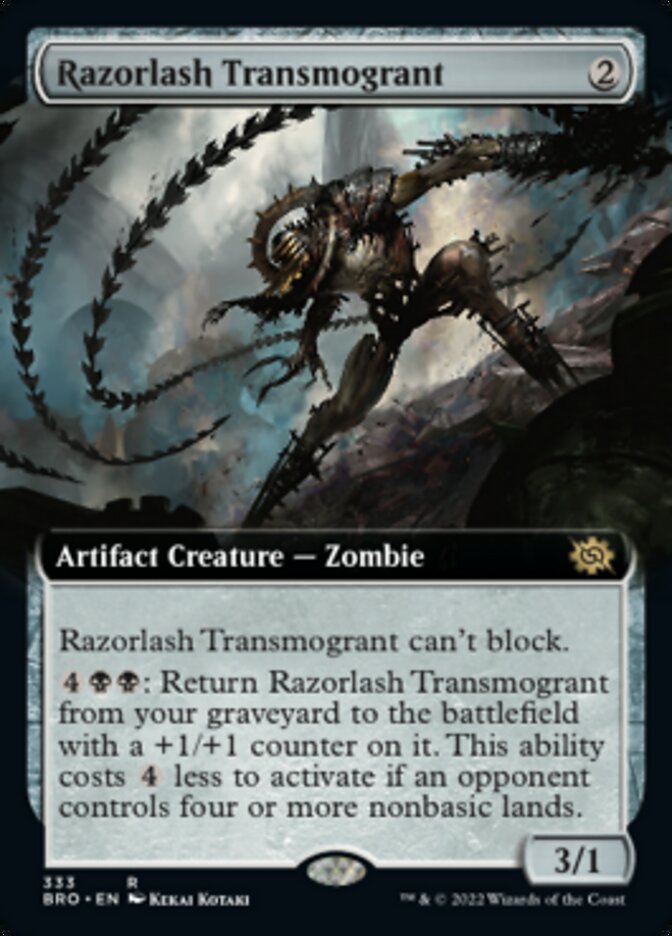 Razorlash Transmogrant (Extended Art) [The Brothers' War] | Local Legends