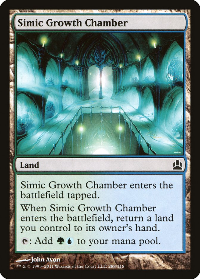 Simic Growth Chamber [Commander 2011] | Local Legends