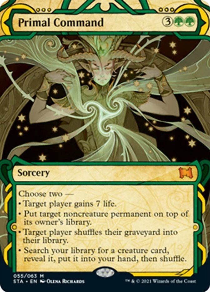 Primal Command [Strixhaven: School of Mages Mystical Archive] | Local Legends