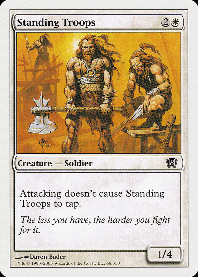 Standing Troops [Eighth Edition] | Local Legends
