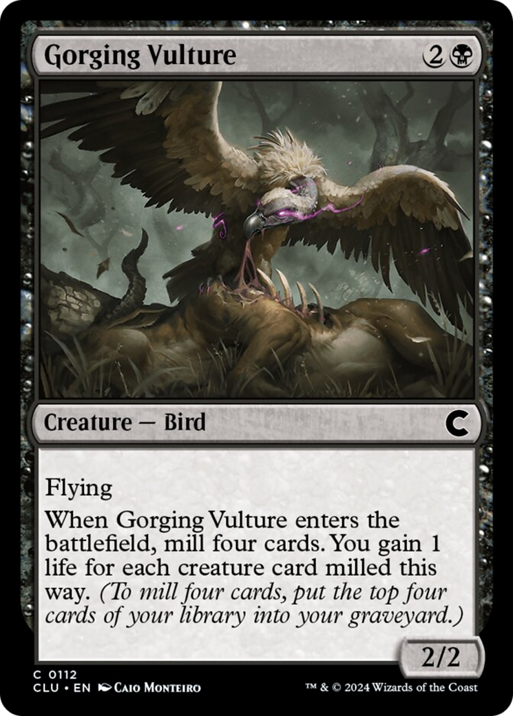 Gorging Vulture [Ravnica: Clue Edition] | Local Legends