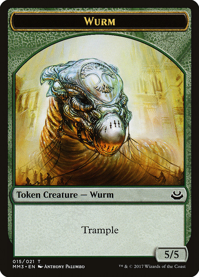 Wurm Token [Modern Masters 2017 Tokens] | Golgari Games