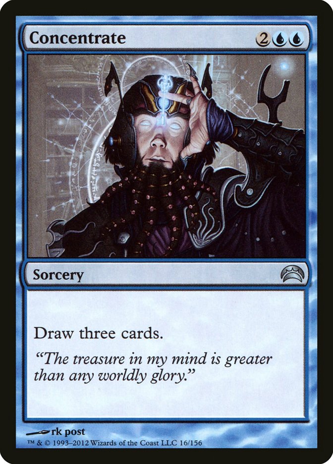 Concentrate [Planechase 2012] | Local Legends
