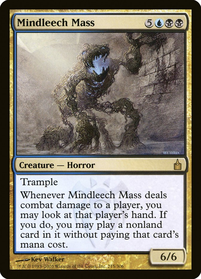 Mindleech Mass [Ravnica: City of Guilds] | Local Legends