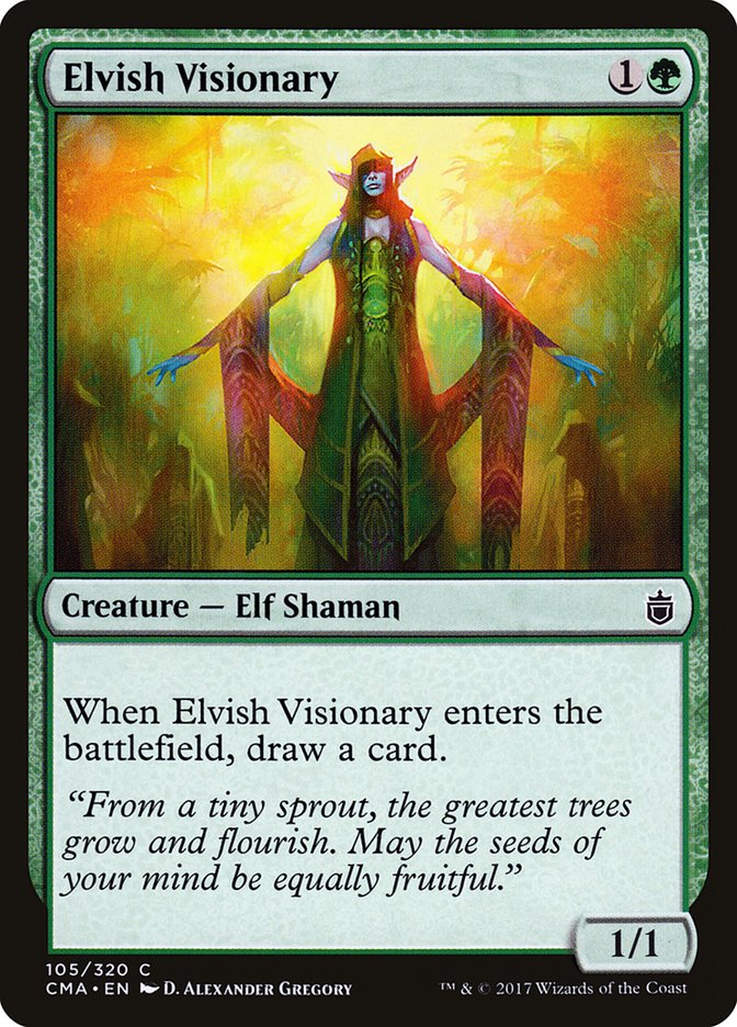 Elvish Visionary [Commander Anthology] | Golgari Games