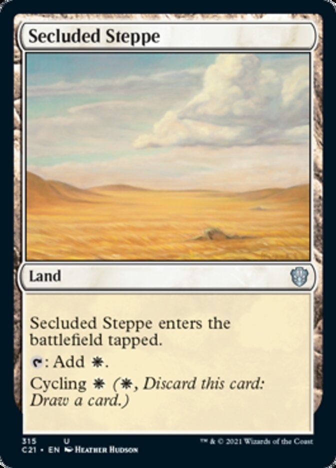 Secluded Steppe [Commander 2021] | Local Legends