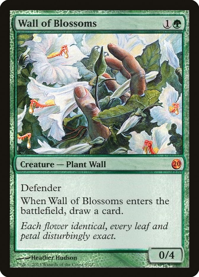 Wall of Blossoms [From the Vault: Twenty] | Golgari Games