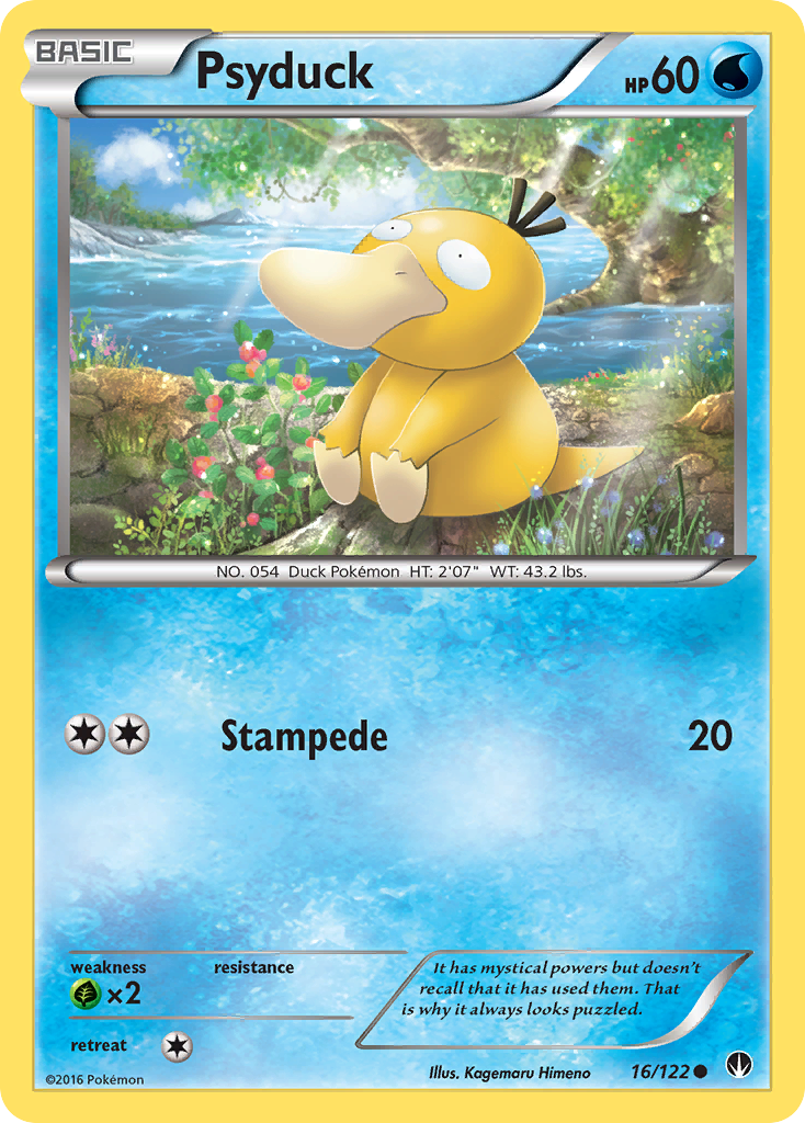 Psyduck (16/122) [XY: BREAKpoint] | Golgari Games