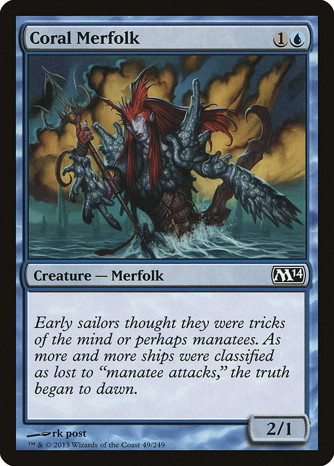 Coral Merfolk [Magic 2014] | Local Legends