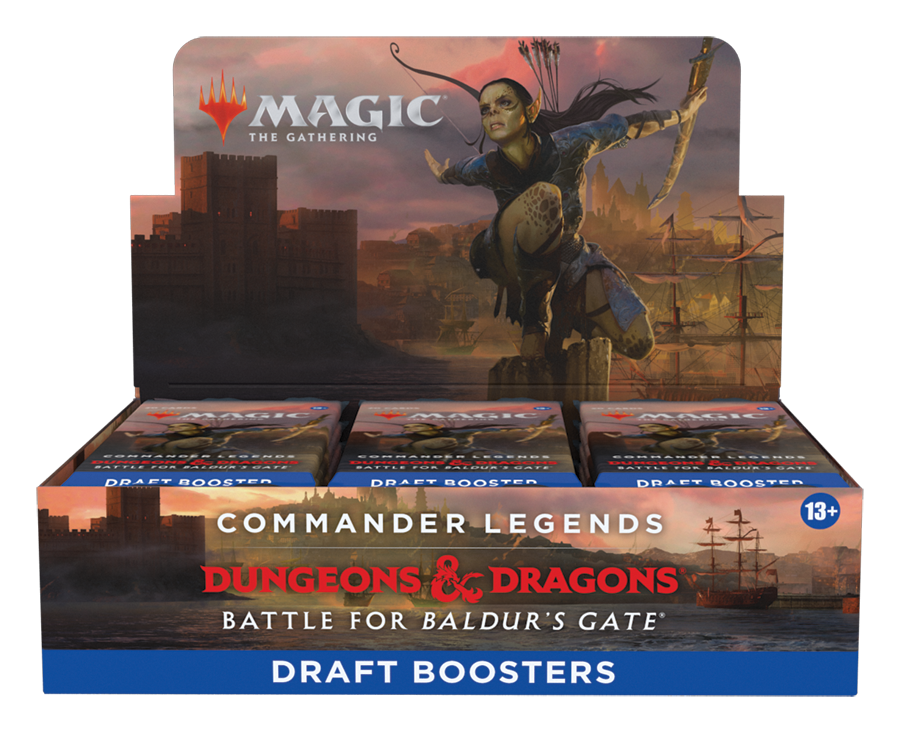 Commander Legends: Battle for Baldur's Gate - Draft Booster Case | Local Legends