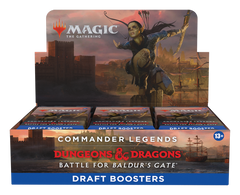 Commander Legends: Battle for Baldur's Gate - Draft Booster Case | Local Legends