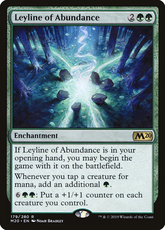 Leyline of Abundance [Core Set 2020] | Local Legends