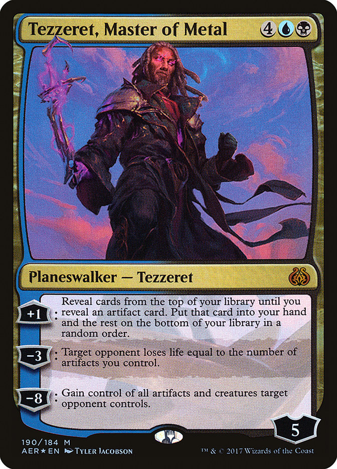 Tezzeret, Master of Metal [Aether Revolt] | Local Legends