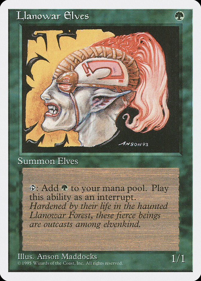 Llanowar Elves [Fourth Edition] | Local Legends