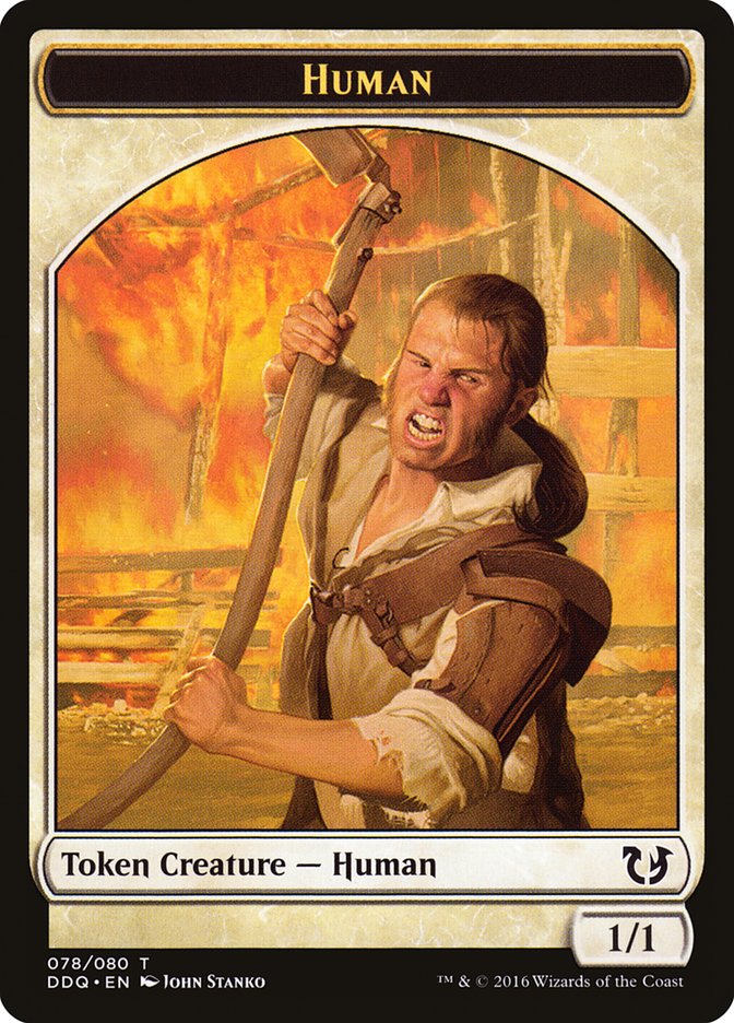 Human Token [Duel Decks: Blessed vs. Cursed] | Local Legends