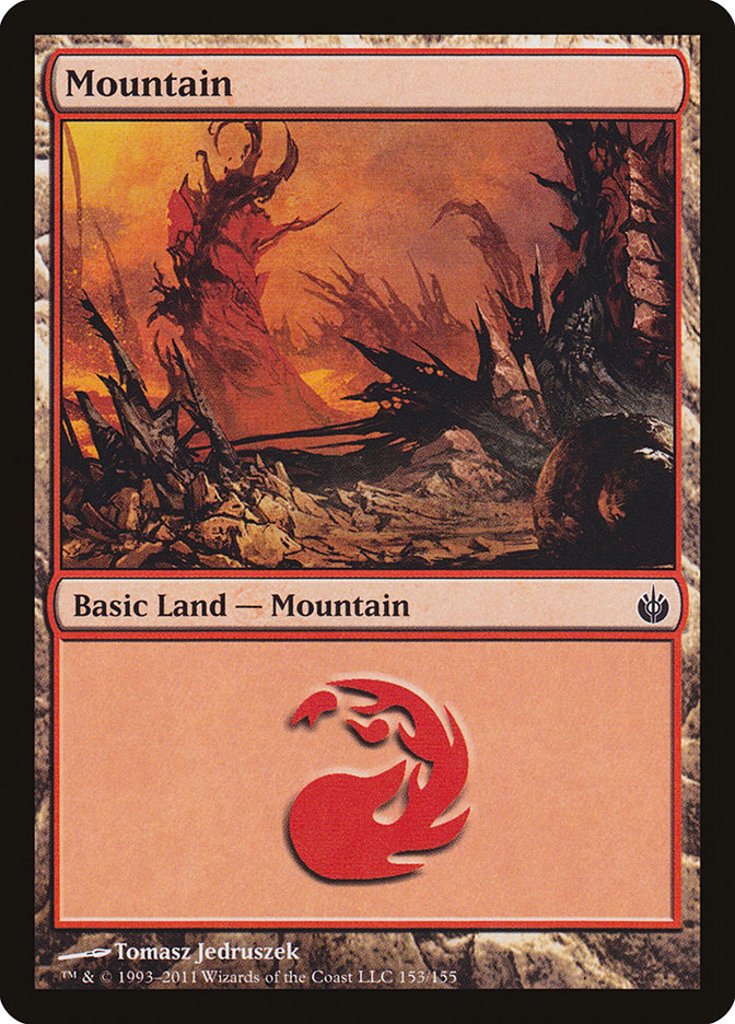 Mountain (153) [Mirrodin Besieged] | Golgari Games