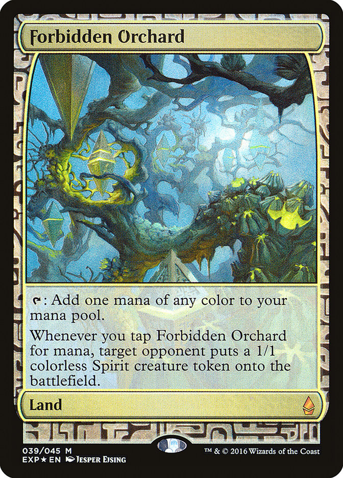 Forbidden Orchard [Zendikar Expeditions] | Golgari Games