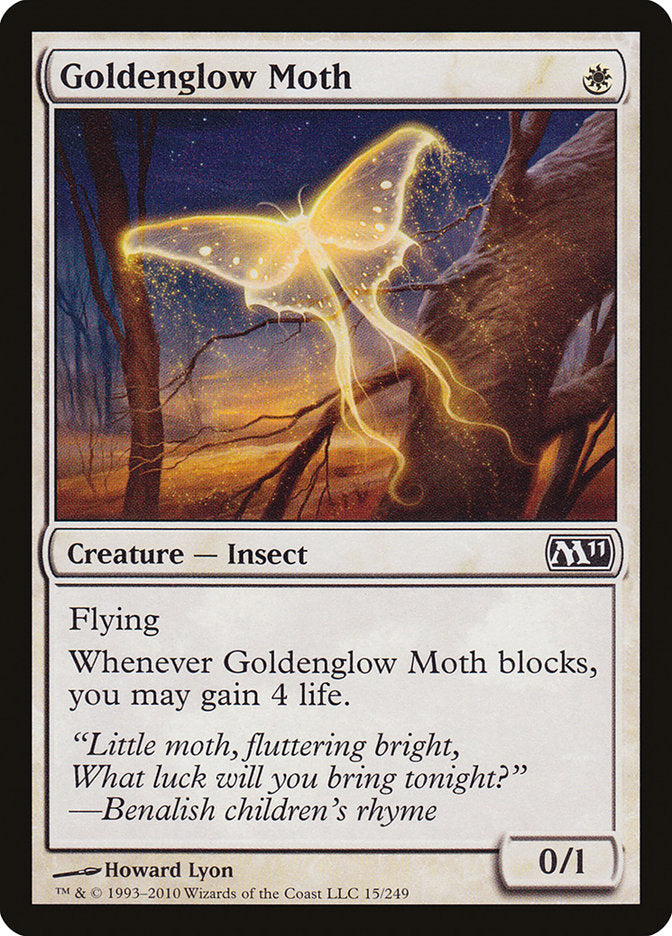 Goldenglow Moth [Magic 2011] | Local Legends