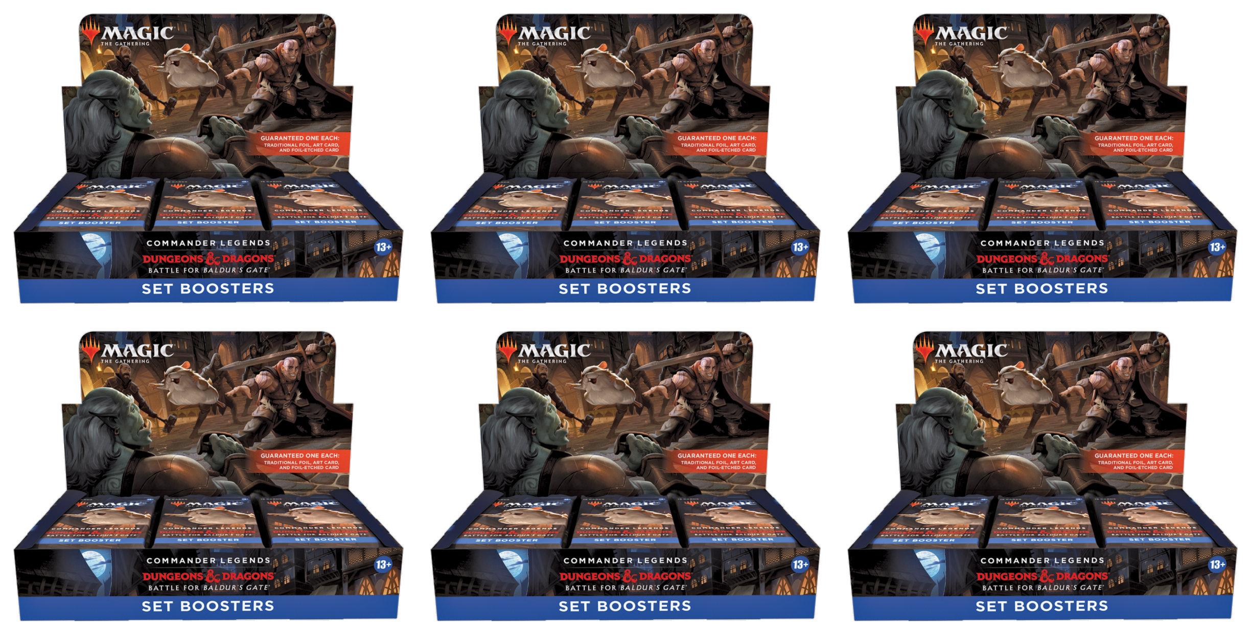Commander Legends: Battle for Baldur's Gate - Set Booster Case | Local Legends