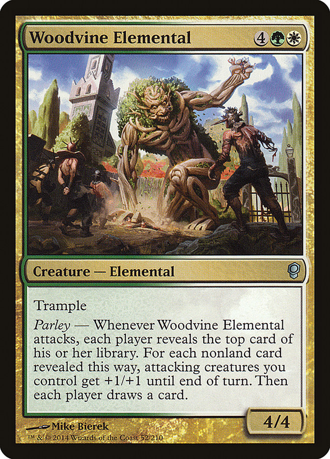 Woodvine Elemental [Conspiracy] | Golgari Games