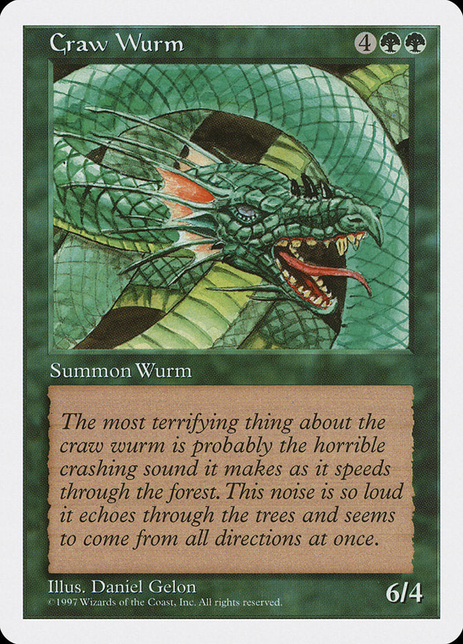 Craw Wurm [Fifth Edition] | Local Legends