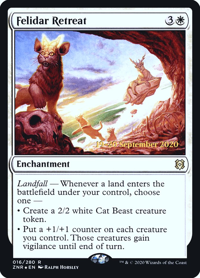 Felidar Retreat [Zendikar Rising Prerelease Promos] | Local Legends
