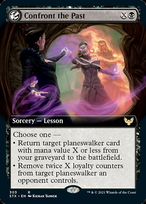 Confront the Past (Extended Art) [Strixhaven: School of Mages] | Local Legends