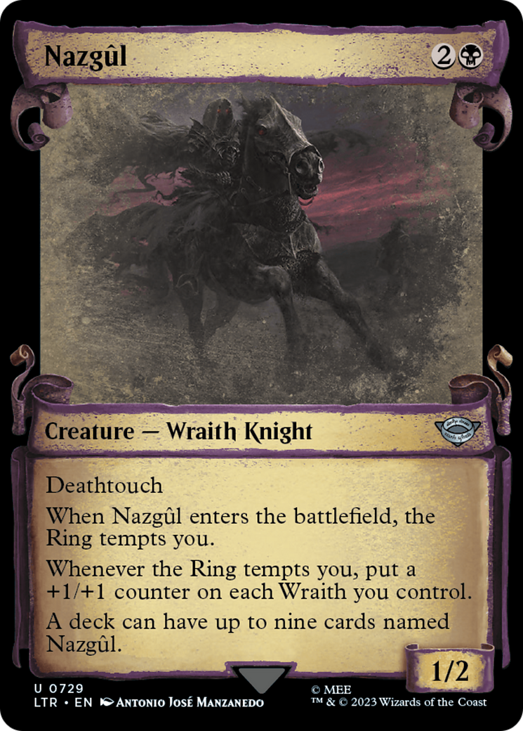 Nazgul (0729) [The Lord of the Rings: Tales of Middle-Earth Showcase Scrolls] | Local Legends