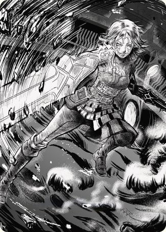 Nahiri, the Unforgiving 2 Art Card [Phyrexia: All Will Be One Art Series] | Local Legends