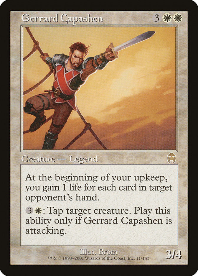 Gerrard Capashen [Apocalypse] | Golgari Games