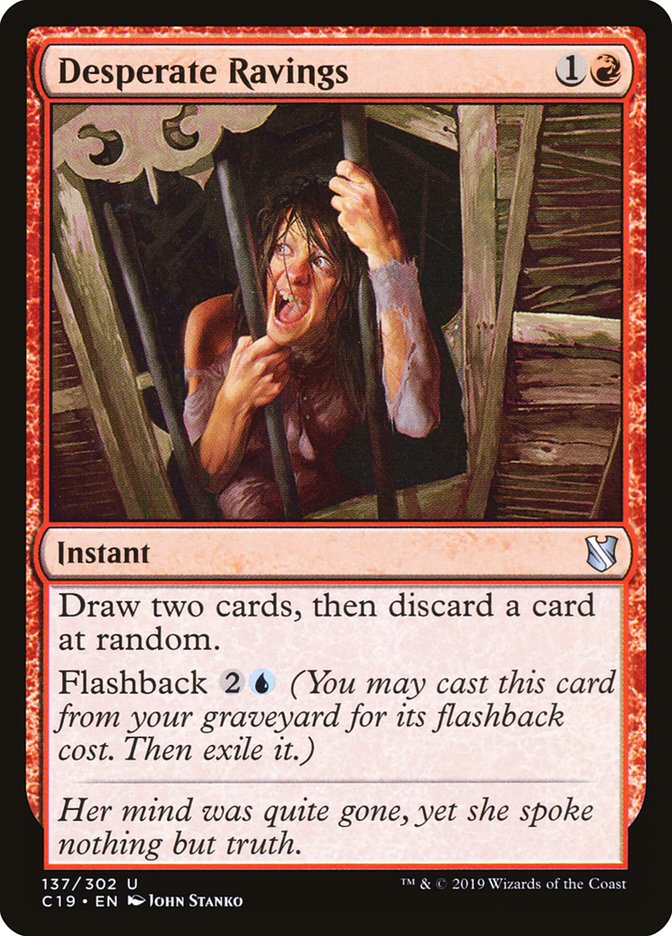 Desperate Ravings [Commander 2019] | Local Legends