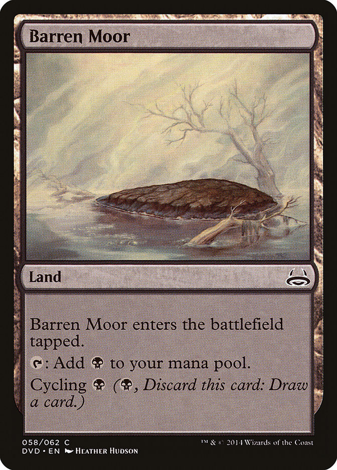 Barren Moor (Divine vs. Demonic) [Duel Decks Anthology] | Golgari Games