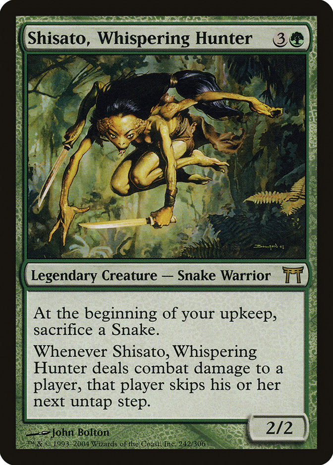 Shisato, Whispering Hunter [Champions of Kamigawa] | Local Legends