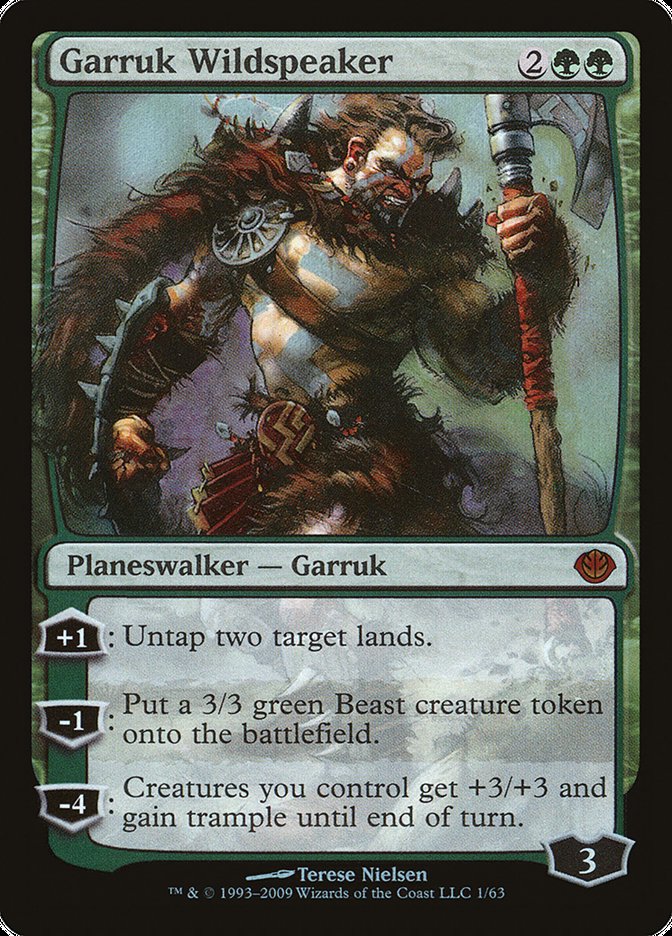 Garruk Wildspeaker [Duel Decks: Garruk vs. Liliana] | Golgari Games