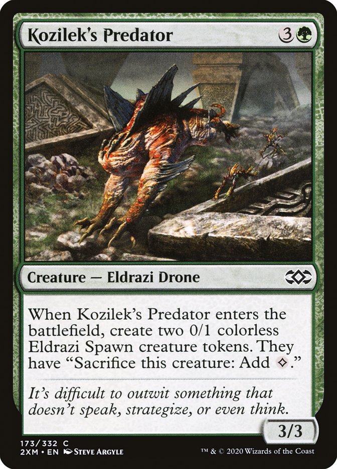 Kozilek's Predator [Double Masters] | Golgari Games