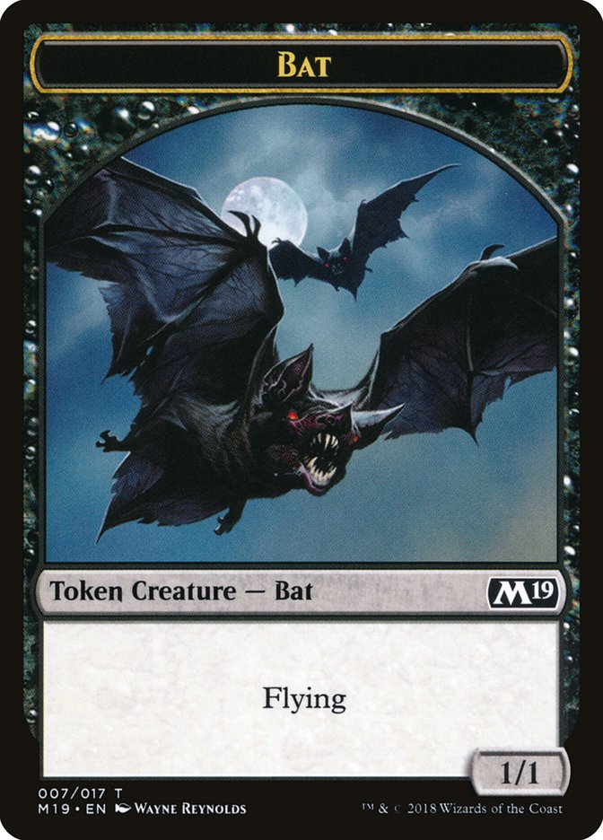 Bat Token [Core Set 2019 Tokens] | Local Legends