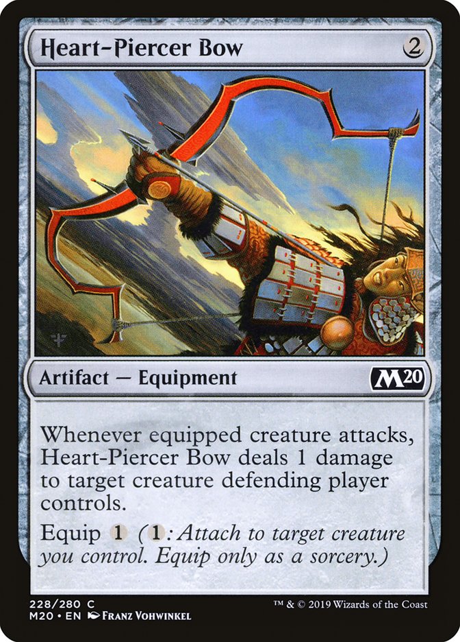 Heart-Piercer Bow [Core Set 2020] | Local Legends
