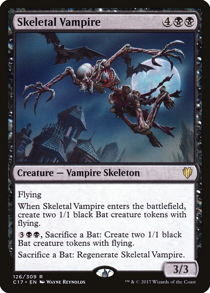 Skeletal Vampire [Commander 2017] | Golgari Games