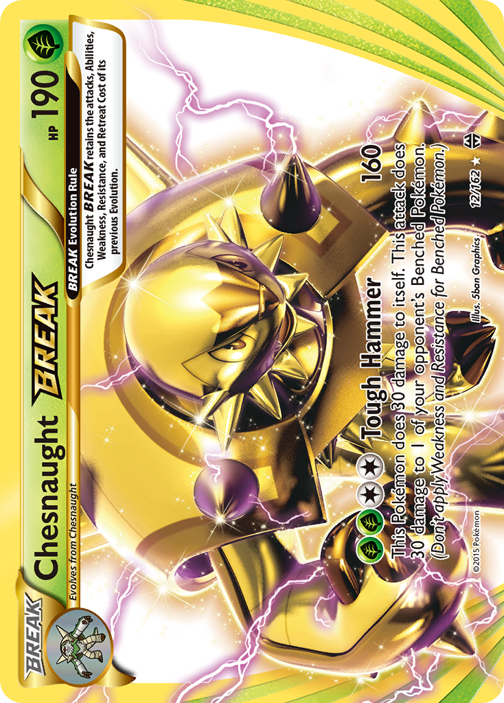 Chesnaught BREAK (12/162) [XY: BREAKthrough] | Golgari Games