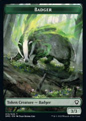 Soldier // Badger Double-sided Token [Dominaria United Tokens] | Local Legends