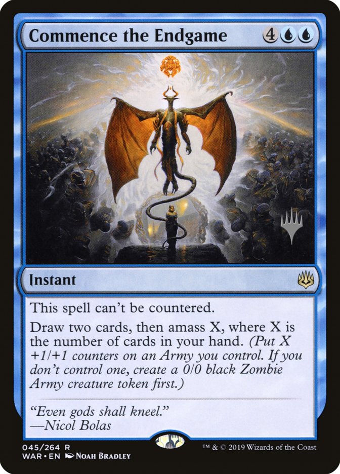Commence the Endgame (Promo Pack) [War of the Spark Promos] | Local Legends