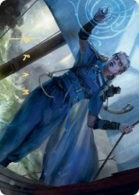 Inga Rune-Eyes Art Card (Gold-Stamped Signature) [Kaldheim Art Series] | Local Legends