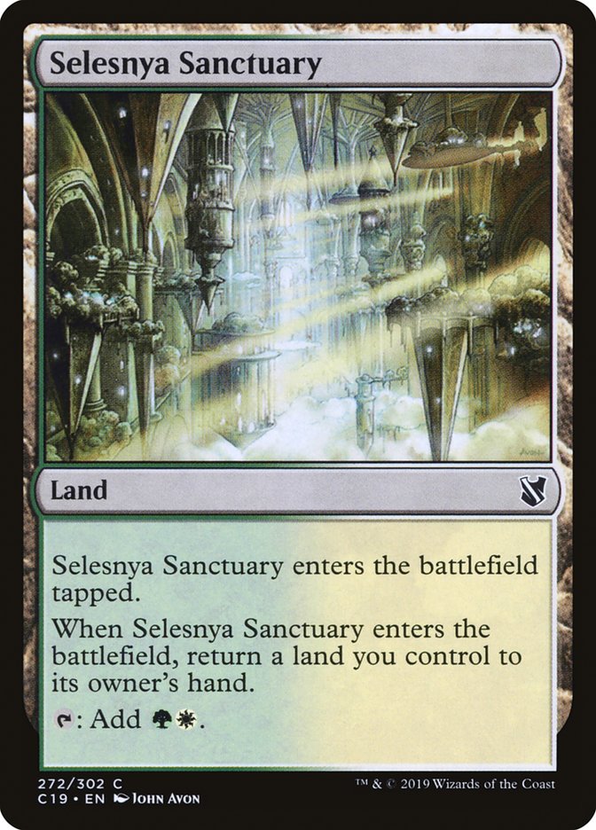 Selesnya Sanctuary [Commander 2019] | Golgari Games