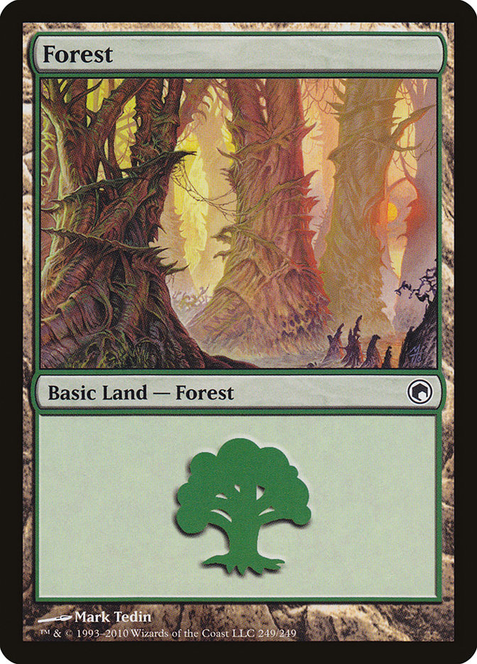 Forest (249) [Scars of Mirrodin] | Local Legends