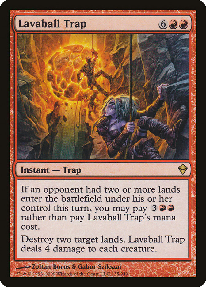 Lavaball Trap [Zendikar] | Local Legends