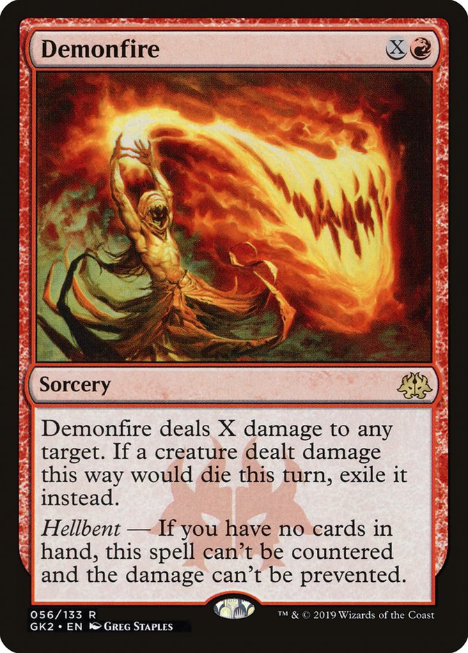 Demonfire [Ravnica Allegiance Guild Kit] | Local Legends