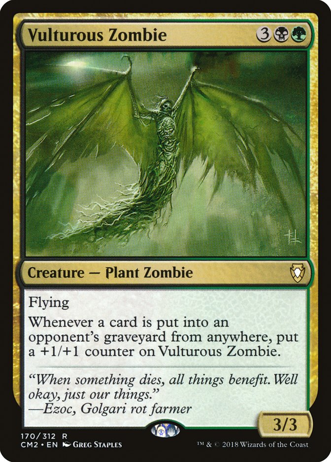 Vulturous Zombie [Commander Anthology Volume II] | Golgari Games