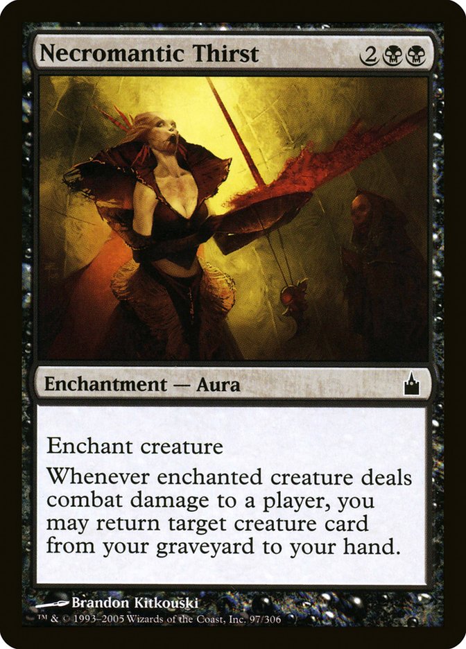 Necromantic Thirst [Ravnica: City of Guilds] | Local Legends